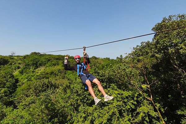 zipline in cartagena